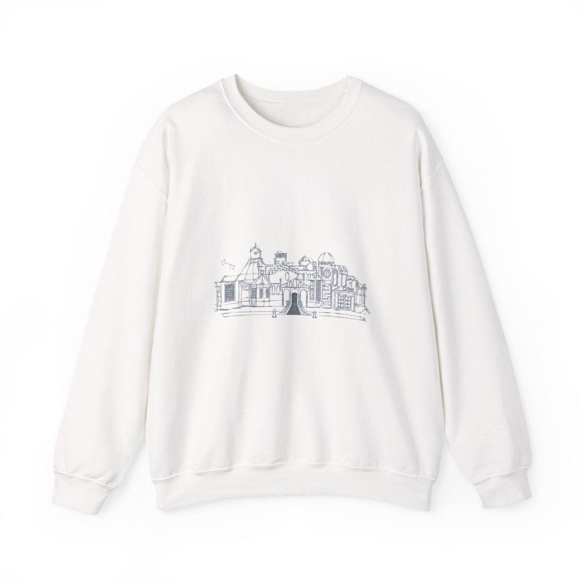 Blue Prince Video Game Pixel Art Sweatshirt - Indie Gamer Gift