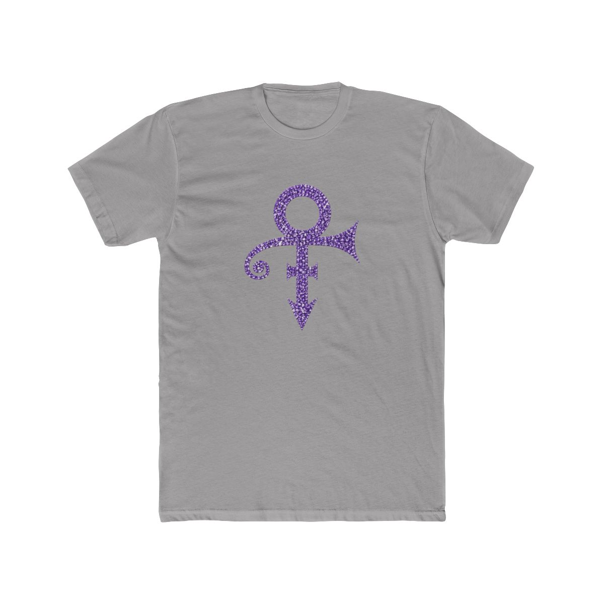 Prince T-Shirt Purple Symbol Diamante Logo Nue Official Skinny Fit