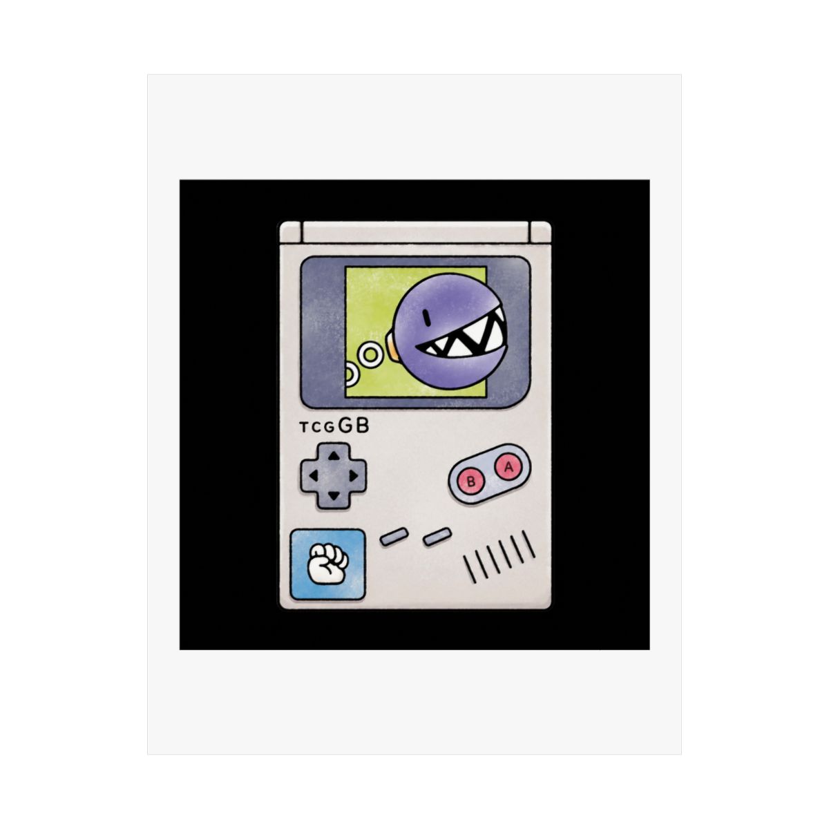 51 TCG-GB 9 - BowWow / Chain Chomp (Zelda: Link's Awakening) by Drew Wise