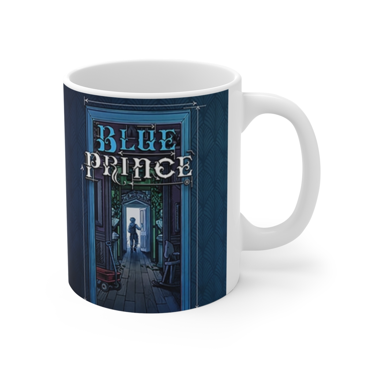 Blue Prince White Mug #2