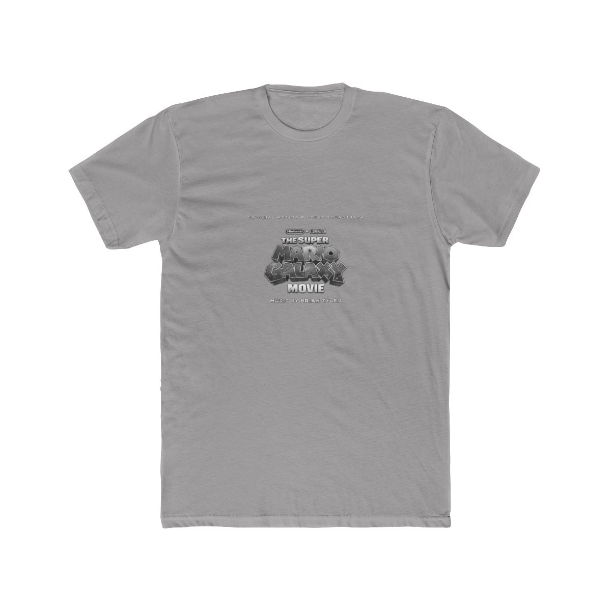 The Super Mario Galaxy Movie CD Soundtrack Blue Prince T-Shirt